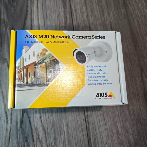 Brand New Sealed AXIS M2025-LE Network Camera: Outdoor-Ready HDTV - Picture 1 of 4